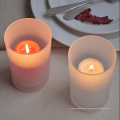 Haonai 2016 hot sale bulk frosted glass candle holder